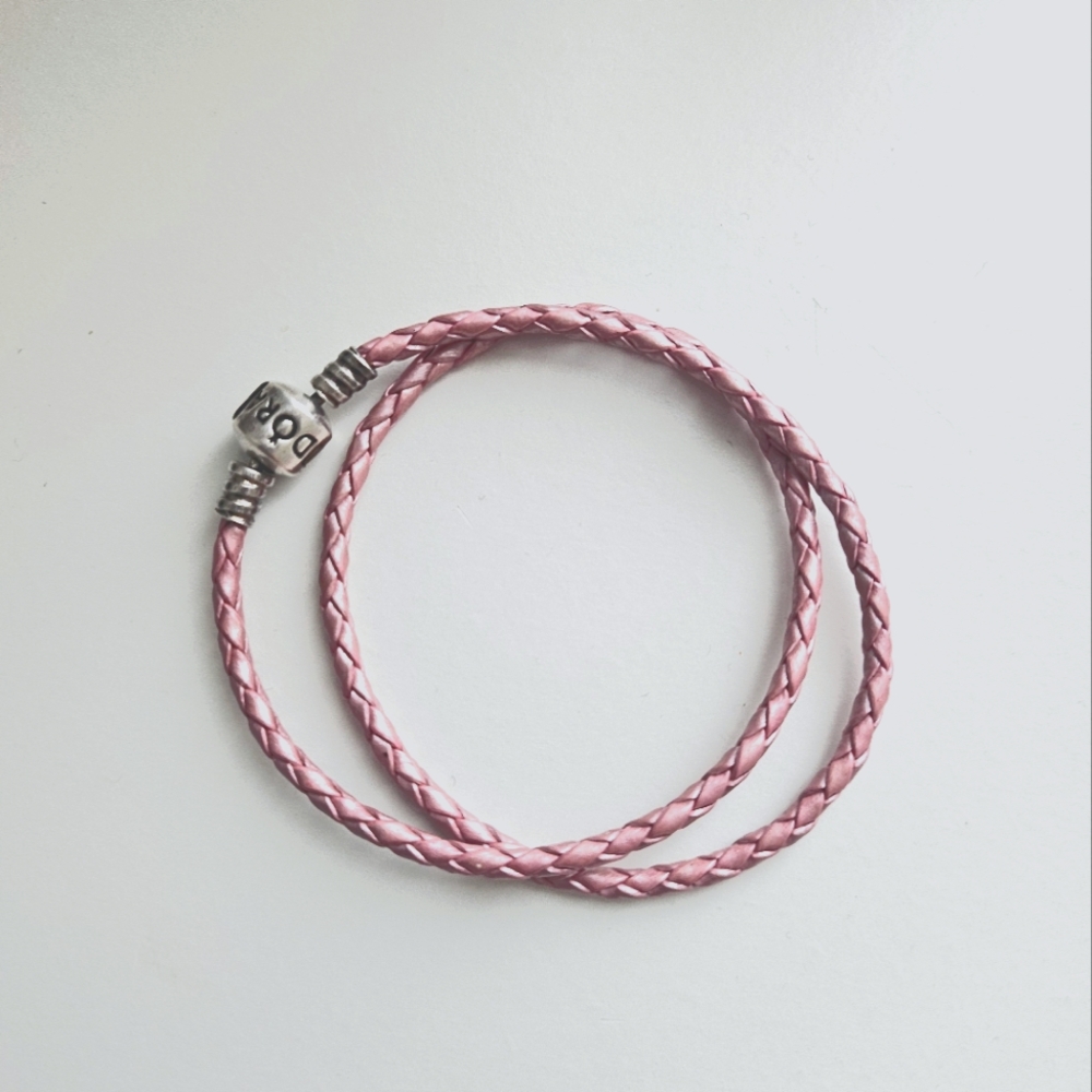 PANDORA leather braided Bracelet